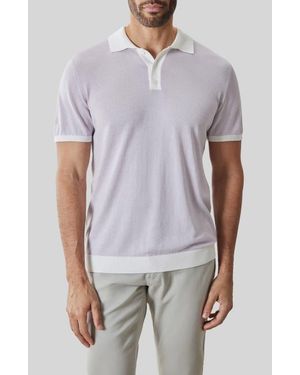 Robert Barakett Jorren Polo Sweater - Gray