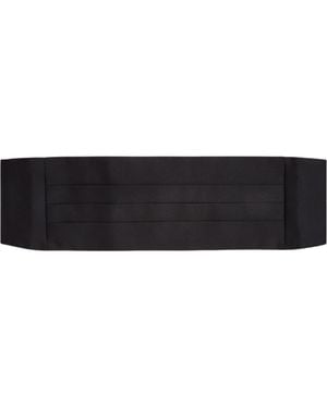 Robert Talbott Baldwin Grosgrain Cummerbund - Black