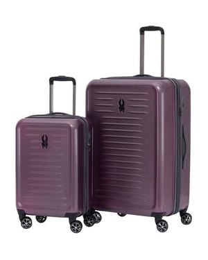 Spyder Rails 2 Piece (20/ 29) Hardside Luggage Set - Purple