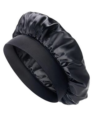BLISSY Halo Silk Bonnet - Black