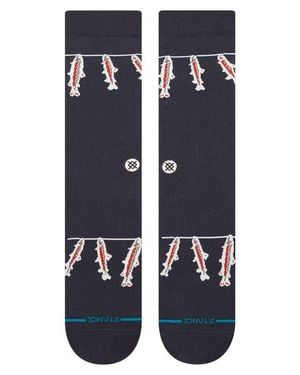 Stance Gone Fishin Crew Socks - Blue