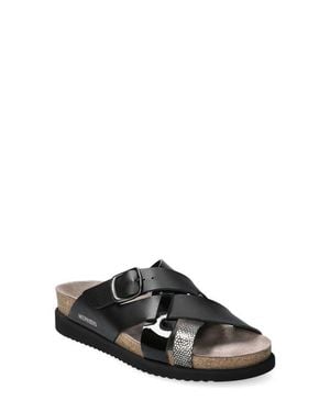 Mephisto Hida Slide Sandal - Black