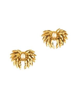 Deepa Gurnani Ottie Earrings - Metallic