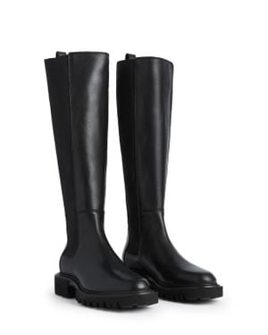 AllSaints Maeve Knee High Boot - Black
