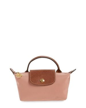 Longchamp Le Pliage Cosmetics Case - Brown