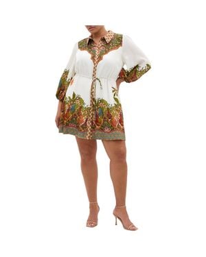 City Chic Fools Paradise Minidress - Multicolor