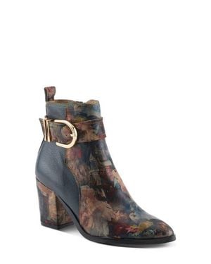 Spring Step Rosa Leather Bootie - Multicolor