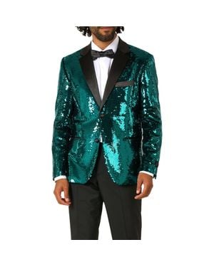 Opposuits Terrific Sequin Embellished Dinner Jacket - Green
