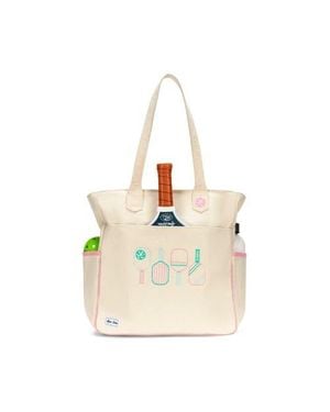 Ame & Lulu Cross Court Pickleball Tote - Natural