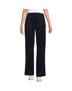 Lands' End School Uniform Active Performance Track Pants - Blue