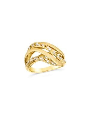 Hueb Dunas 18K & Diamond Ring - Metallic