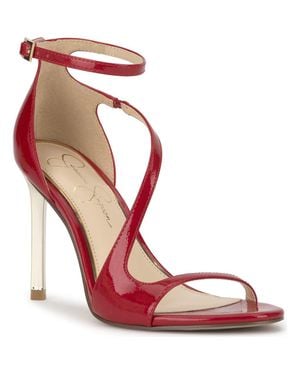 Jessica Simpson Qamille Ankle Strap Sandal - Red