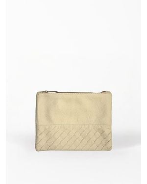 Deux Mains Woven Pouch - Natural