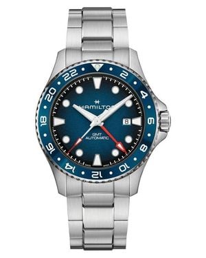Hamilton Scuba Gmt Bracelet Watch - Gray