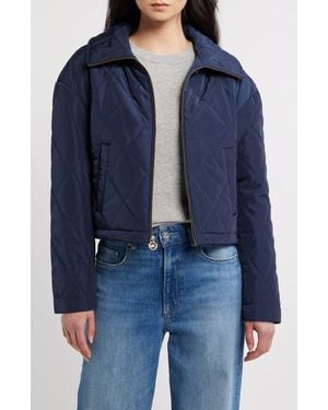 Michael Kors Quilted Jacket - Blue