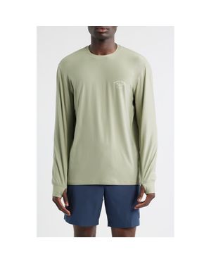 Dark Seas Bimini Long Sleeve T-Shirt - Green