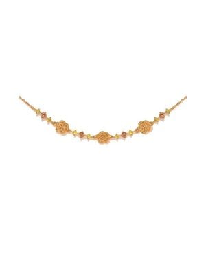 Girls Crew Disney Belle Rose Adjustable Bracelet - Metallic