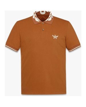 MCM Laurel Piqué Polo - Brown