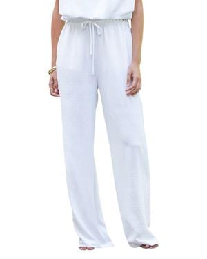 Bishop + Young Serafina Drawstring Pant - White