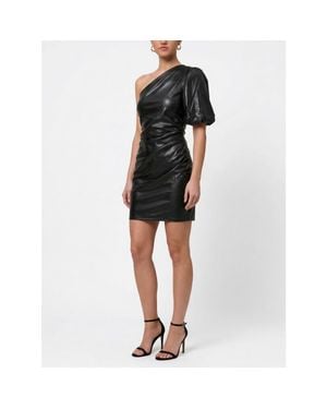 Rachel Roy Shayna One Shoulder Mini Dress - Black