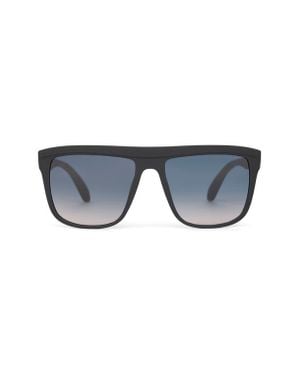 TOMS Jett 58Mm Shield Sunglasses - Blue