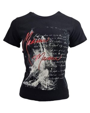 Madison Maison Croc Shoe T-Shirt - Black