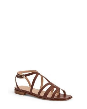 Bruno Magli Fiore Ankle Strap Sandal - Brown