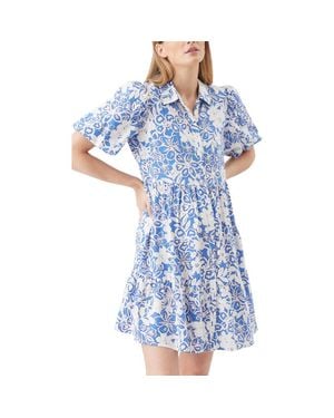 Ripe Maternity Nahla Linen Dress - Blue