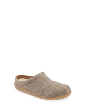 Sanita Lodge Wool Felt Slipper - Gray