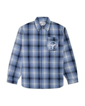 SAINT PERRY Spirits Of Summer Flannel Shirt - Blue