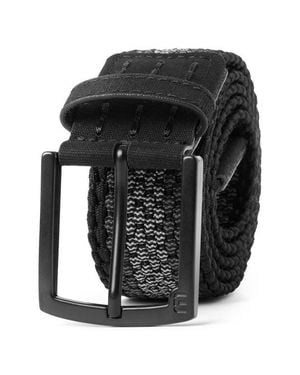 Travis Mathew The Clear Woven Elastic Belt - Black