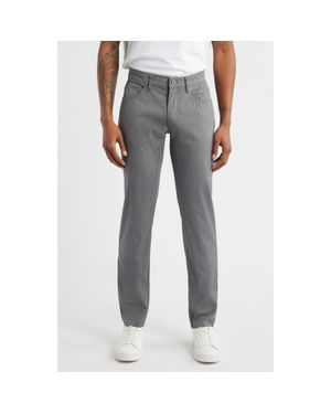 Brax Chuck Modern Fit Chambray Pants - Gray