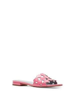 Frances Valentine Heart Slide Sandal - Pink