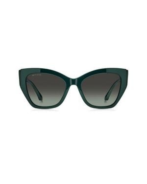 Etro 0143/S 55Mm Gradient Cat Eye Sunglasses - Green