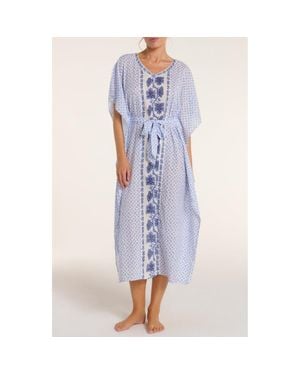 Hermoza Carrie Caftan - Blue