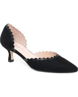 Patricia Green Olivia D'Orsay Kitten Heel Pump - Black