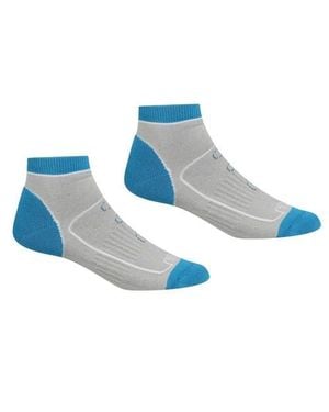 Regatta Samaris Trail Color Block Ankle Socks - Blue