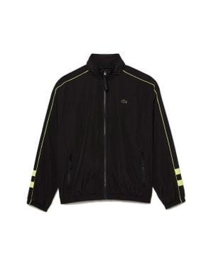 Lacoste Water Resistant Track Jacket - Black