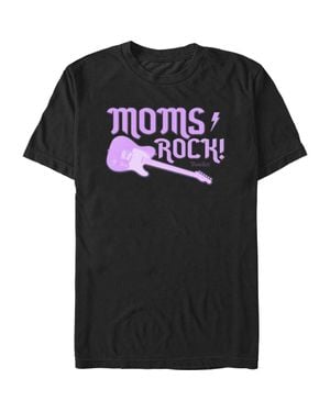 Fender Moms Rock Guitar Graphic T-Shirt - Black