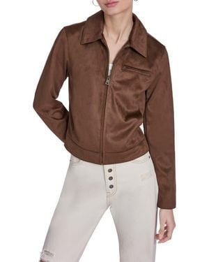 Levi's Faux Suede Jacket - Brown