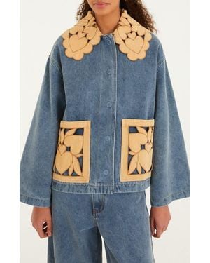 FARM Rio Richelieu Barn Jacket - Blue