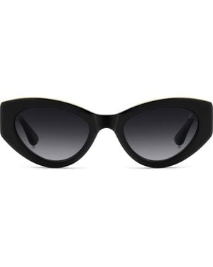 Stuart Weitzman 52Mm Cat Eye Sunglasses - Black