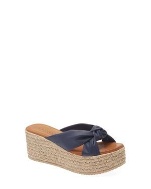 Cordani Brenda Platform Espadrille Sandal - Blue