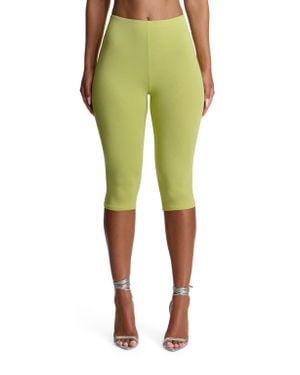 Naked Wardrobe Capri Leggings - Green