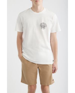 Rip Curl Sunrise Logo Cotton T-Shirt - White