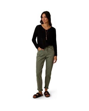 Carve Designs Carson Hi Rise Jean - Green