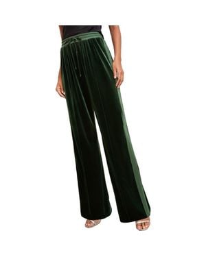 Friends Like These Velvet Wide Leg Pants - Black