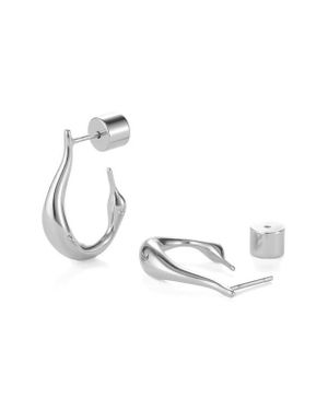 Jenny Bird Mini Collette Hoop Earrings - Blue