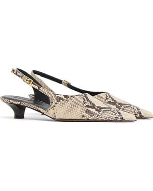 Mansur Gavriel Anna Slingback Pump - Metallic