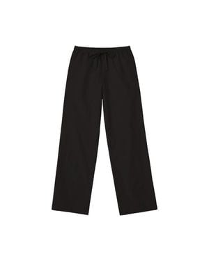 VIR VITA Siena Organic Cotton Poplin Pant - Black